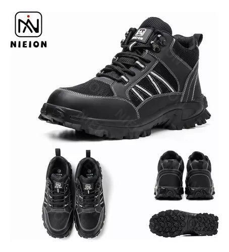 Zapatos De Seguridad Nieion De Trabajo Industrial P/hombre