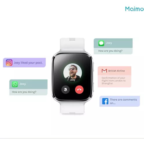 Maimo Smartwatch 1.78'' Inteligente Bluetooth Llamada