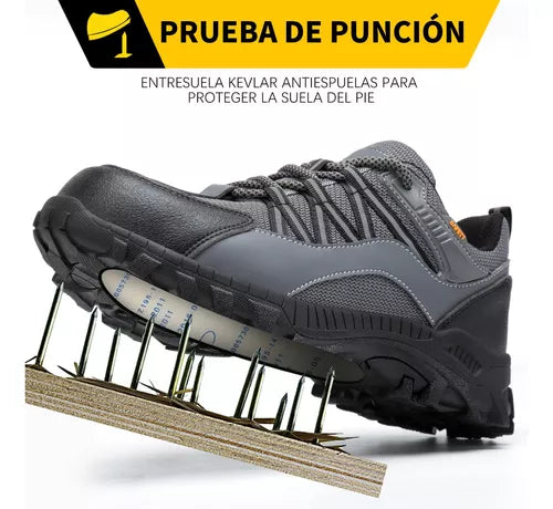 Zapatos De Seguridad Tenis Industrial Anti-deslizante Ekinio