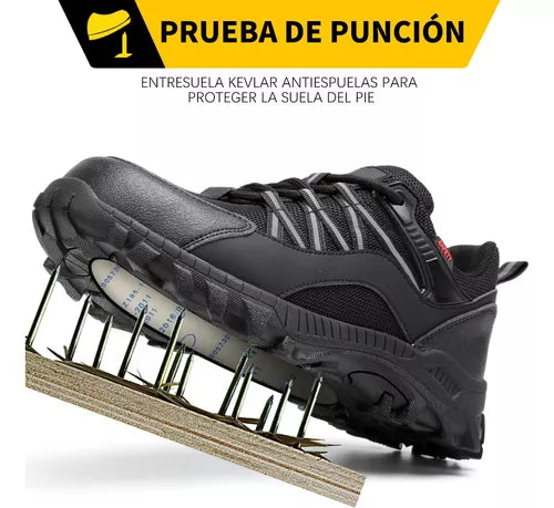 Zapatos De Seguridad Tenis Industrial Anti-deslizante Ekinio