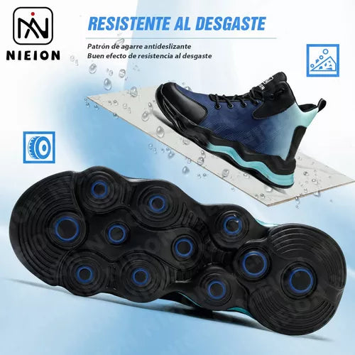 Tenis De Seguridad Zapatos Industrial Trabajo Botas Nieion