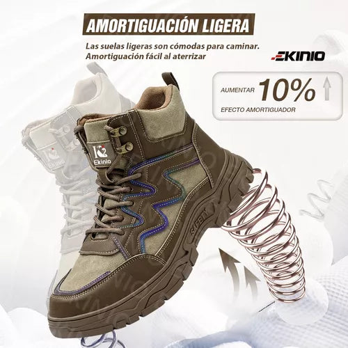 Zapato De Seguridad Tenis Botas Industrial Para Hombre