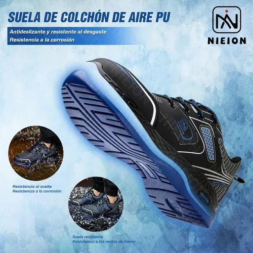 Tenis De Seguridad Zapatos De Anti-pinchazos Anti-clavos