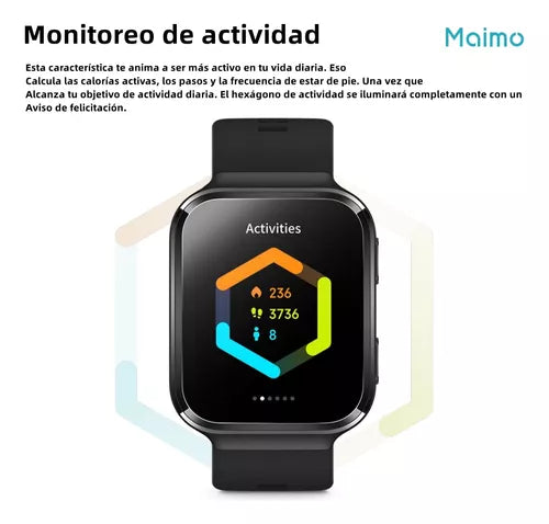 Maimo Smartwatch 1.78'' Inteligente Bluetooth Llamada