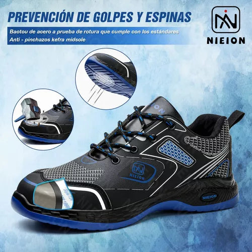 Tenis De Seguridad Zapatos De Anti-pinchazos Anti-clavos