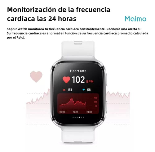 Maimo Smartwatch 1.78'' Inteligente Bluetooth Llamada