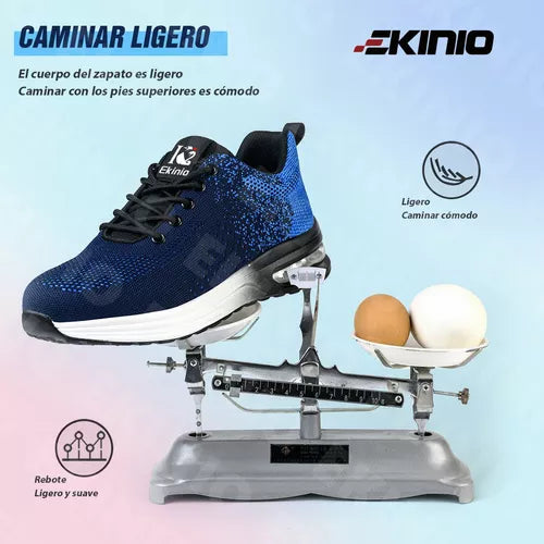 Zapatos De Seguridad Tenis Industrial Anti-deslizante Ekinio