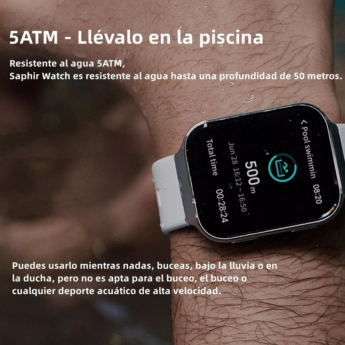 Maimo Smartwatch 1.78'' Inteligente Bluetooth Llamada